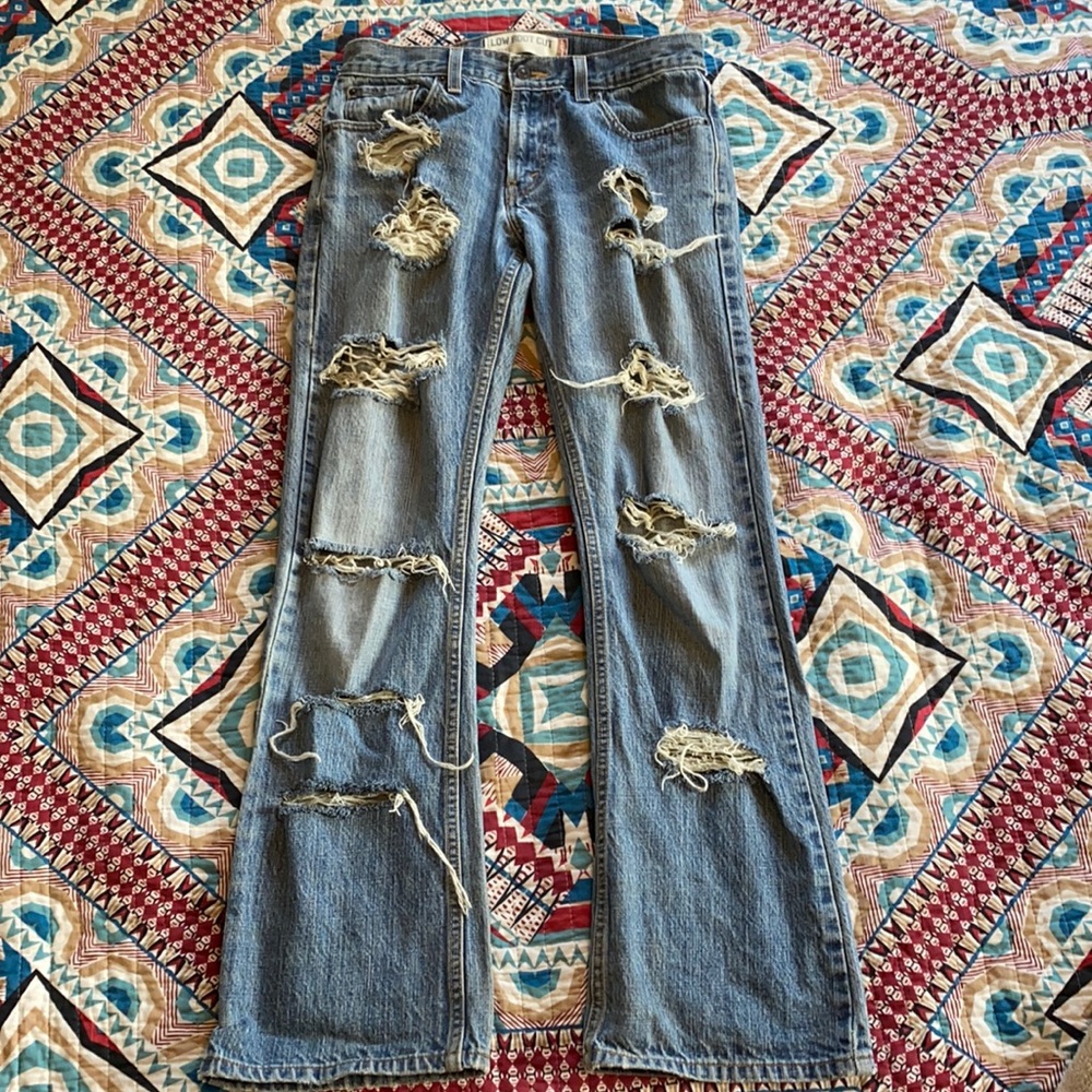 Vintage Ultra Distressed Boot Cut Levi’s